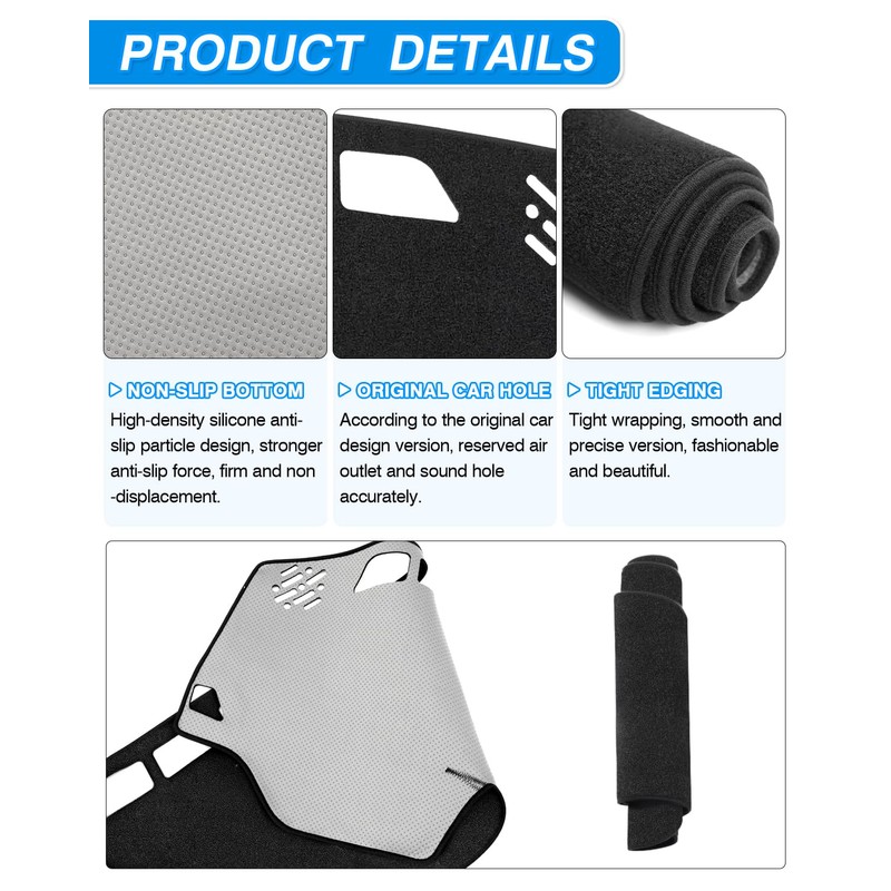 Cartist Dash Cover for Acura TL 2004 2005 2006 2007
