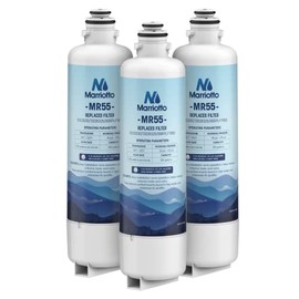 MARRIOTTO BORPLFTR50 Replacement for Bosch Ultra Clarity Pro Water Filter, Compatible 12033030,11025825,12028325,BORPLFTR55,WFC100MF,WFS200MF(3 Pack)