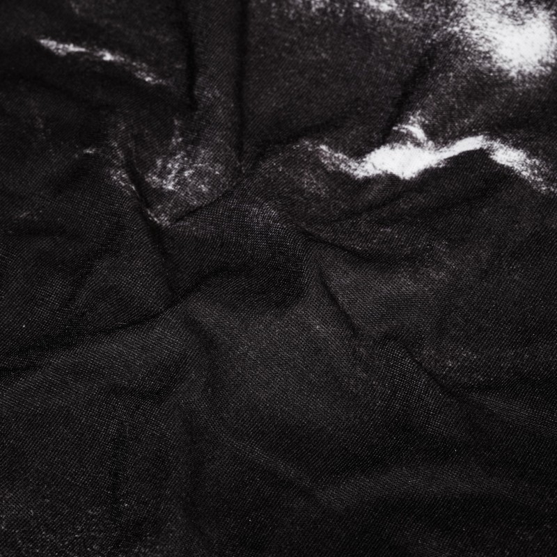 Mammut Unisex Fleece Scarf, black-white