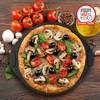 Non-Stick Pizza Pan with Silicone Handle 1 Pack, 13 Inch
