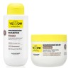 Kit Yellow Nutritive Shampoo+ Mask Para Cabello Seco.