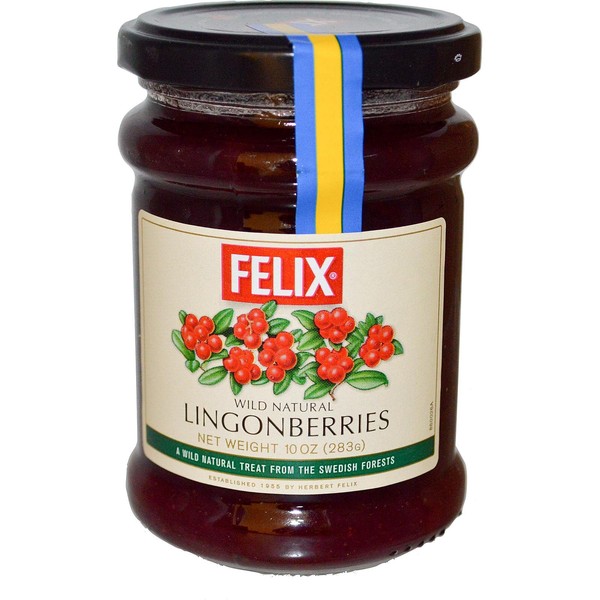 Felix B14519 Felix Wild Lingonberry Jam - 8x10Oz
