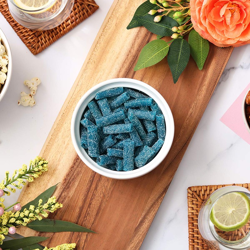 Sour Punch Bites, Sweet Chewy Candy, Blue Raspberry Flavored Sour