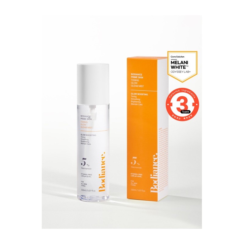 Prime Skin Toning Glow Radiance Whitening Whitening Mist 150ml /