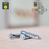 Rapid Cavity Dowel Metal with M6 Screw for Plasterboard 6-21