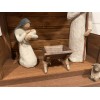 Willow Tree Wooden Manger for Nativity Creche ,Hand-Made,Wil