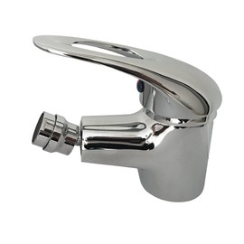 Farnavi Toilet Bidet Faucet with Hot & Cold Water Brass Bathroom Single Hole Sink Mixer Tap, Chrome