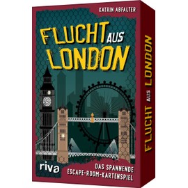 Flucht aus London: Das spannende Escape-Room-Kartenspiel. Das perfekte Geschenk für alle Escape-Room-Spiel-Fans. Im handlichen Kartenformat ideal für unterwegs. Ab 12 Jahren