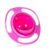 360° Rotating Gyro Snack Bowl for Kids – Spill-Resistant PP