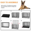 BOLDBONE 48/42/38 inch Heavy Duty Indestructible and Escape-Proof Dog Crate