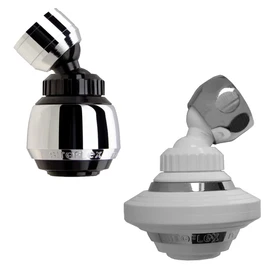 Siroflex Sirius & Deluxe 2585/56 W Tandem Double Flow Regulator Polished Made in Italy