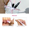 VICTORY NAIL 2PCS Victory Ceramic Stone Two-Way Nail Pusher &