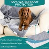 Waterproof Dog Blanket Washable (M) - Easy Clean, Premium, Soft
