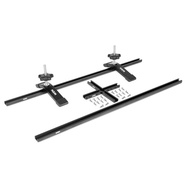 WEN 24-Inch Universal T-Track, Hold Down Clamps, and Intersection Kit