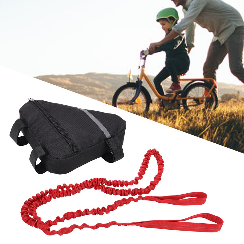 Bike Tow Bungee Attachment Rope Bicycle Pull Behind Strap Traction