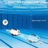 TCEUMIK Cordless Robotic Pool Cleaner 130 Mins Runtime Lightweight Automatic