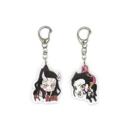 EBTY DREAMS Inc. - Set of 2 Demon Slaye DS Acrylic Keychain Daki, Nezuko v1