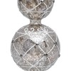 Sikora SP4S große ausgefallene Christbaumspitze aus irisierendem Klar Glas mit