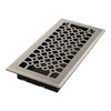 Imperial RG3410 San Francisco Decorative Floor Register, 4x10 Inch, Brushed