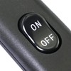 E-outstanding Inline Cord Switch On/Off Black Button Feed Cord Switch