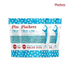 Flackers Twin Line 300 pieces (3 packs) / 플랙커스 트윈라인 300개입 3개