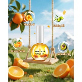 MORGLES Cuticle Remover Tools, Nail Files and Buffers Set with 1 Orange Cuticle Oil, Trimmer and Pusher, Nail Care Kit for Women