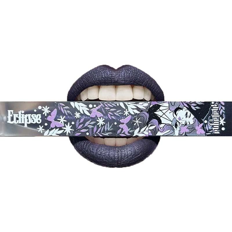 Malagna Cosmetics Labial indeleble morado larga duración mate vegano Witchy