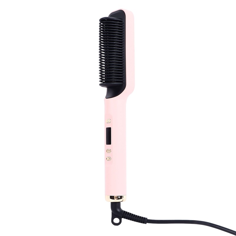 Straight Curly Hair Iron 2 Purpose Electric Curling Comb Negative