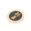 HOKUSHIN TRADING KAM-GD-006 Golf Marker, Family Crest Metal Marker, Gold
