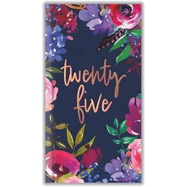 2025 Diary Slim Line Week to View Slim Fashion Diaries for Gift and Animated Diary (Pink)