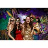 10X8FT Mardi Gras Theme Photography Backdrop Masquerade Backgrounds Birthday Dancing