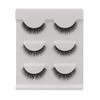 3 Pairs 3D Mink Eyelashes Makeup Natural False Eyelashes Long