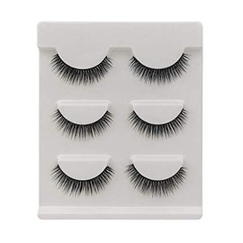 3 Pairs 3D Mink Eyelashes Makeup Natural False Eyelashes Long Eyelash Extensions Fake Eyelashes (G306)