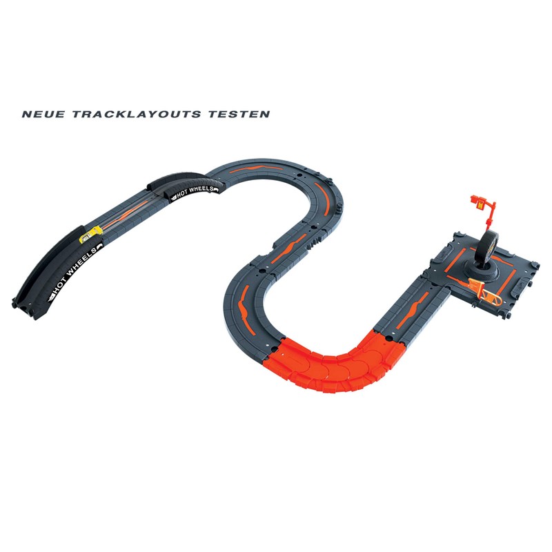 HOT WHEELS City HDN95 Extension Track Set Including 10 Components