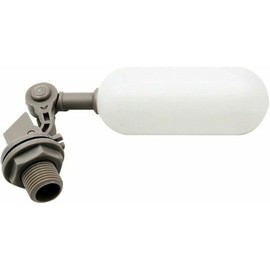 TEAMWILL 4PCS Water Float Valve with Adjustable Arm Plastic Water Filter Humidifier Tank Pond Shut Off Water Float Ball Valve 1/2 Inch