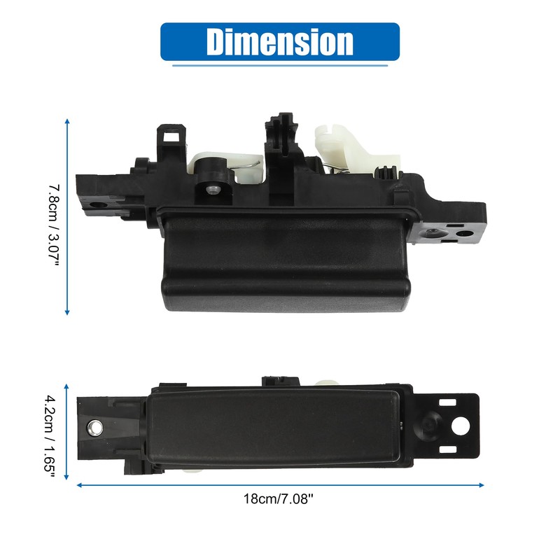 X AUTOHAUX Left Side Interior Sliding Door Handle for Ford