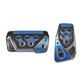 Carmate Car Pedal Set, RAZO GT Spec AT-S Carbon Blue, Compatible With: Odyssey, etc. RP101BL