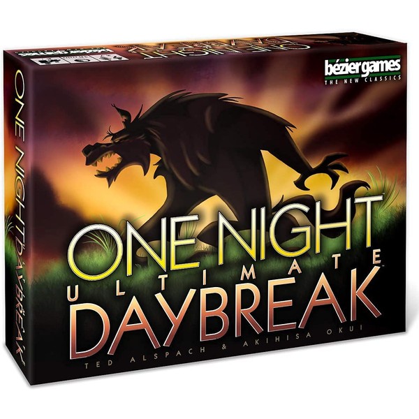 One Night Ultimate Daybreak, Great Family Game, Fast and Fun Game, Hidden Roles & Bluffing, Ultimate Party Game