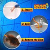 FlexiSnake Drain Weasel MAX Drain Hair Clog Remover Tool with