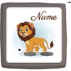 Coverlounge® Protective film suitable for the Toniebox with name, lion