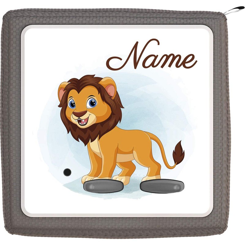 Coverlounge® Protective film suitable for the Toniebox with name, lion