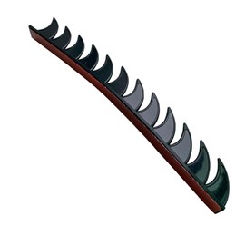 HHongJM Mohawk for Wigs Hair Helmet Mohawk Decoration Hawk for Motorcycle Bicycle Snowboarding Skiing Biking Cycling Helmets Black Color (Helmet Not Included)