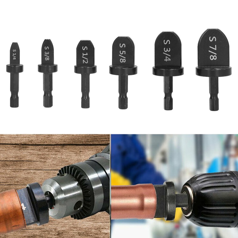6Pcs Swaging Tool Drill Bit Set Convenient Practical Wide Application