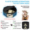 Bamneat Hat Box for Travel & Home Closet Storage, Side