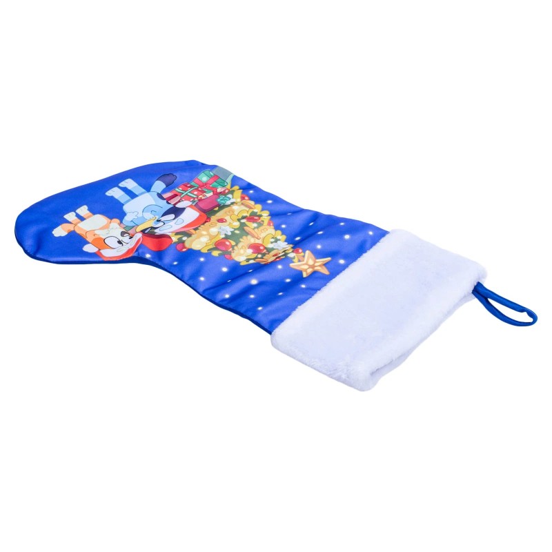 Kurt Adler 19 Inch Bluey Bingo with Tree Christmas Stocking