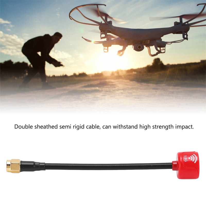 125mm 5.8GHz 2.5Dbi Antenna for Remote Control FPV Drone Impact