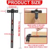 Okcedier 29 Inch Woodworking T Square Ruler, Precision Drilling Positioning