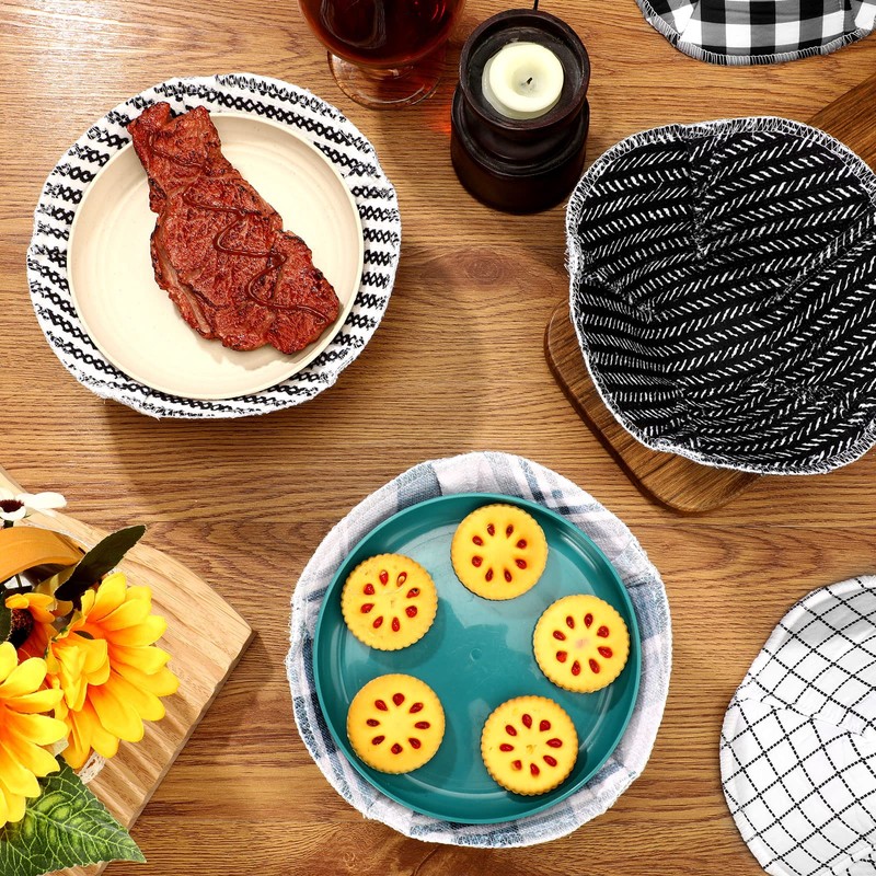 CHENGU Microwave Bowl Cozy Holders Set of 5, Microwave Hot