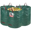 Reusable Leaf Bags, Tear-resistant & Reusable Lawn Bags, Yard Waste