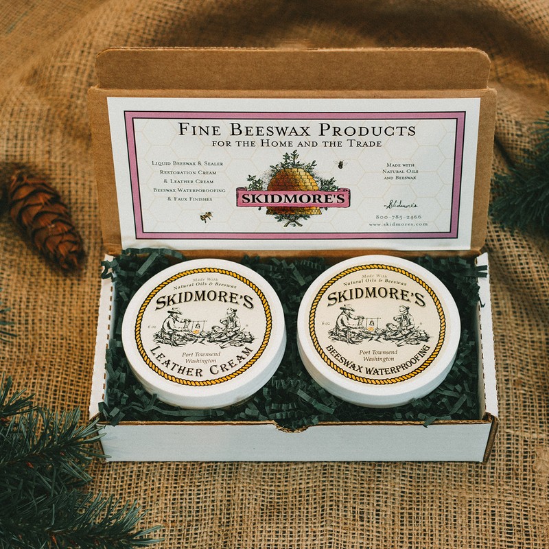 Skidmore's Cowboy Edition Leather Care Gift Set | Leather Cream